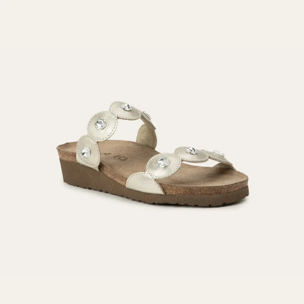 HAILEY RADIANT GOLD LEATHER