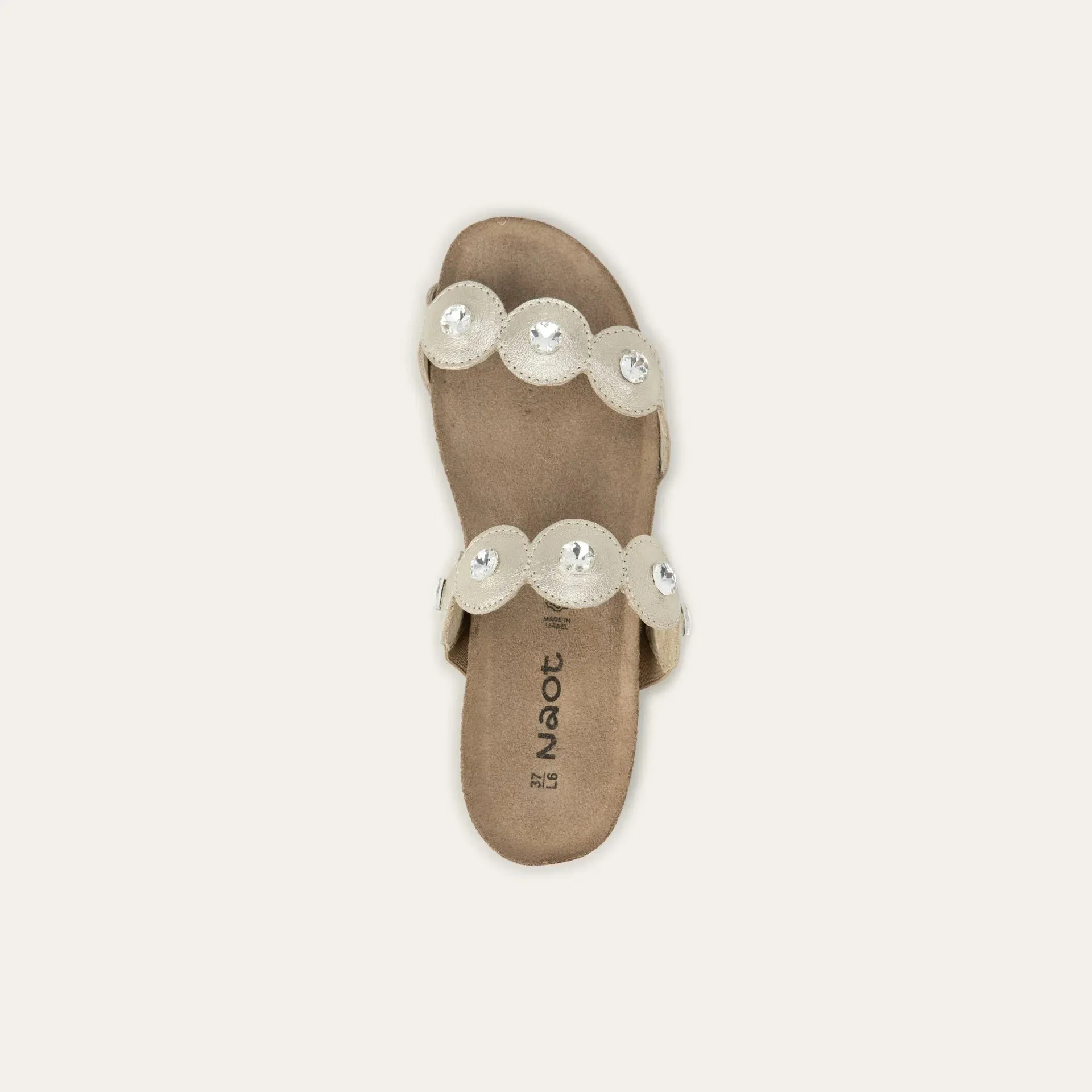 HAILEY RADIANT GOLD LEATHER