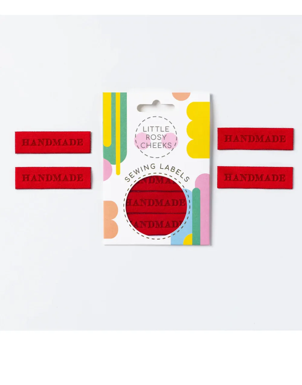 Handmade Velvet Woven Sewing Labels -Pack of 4