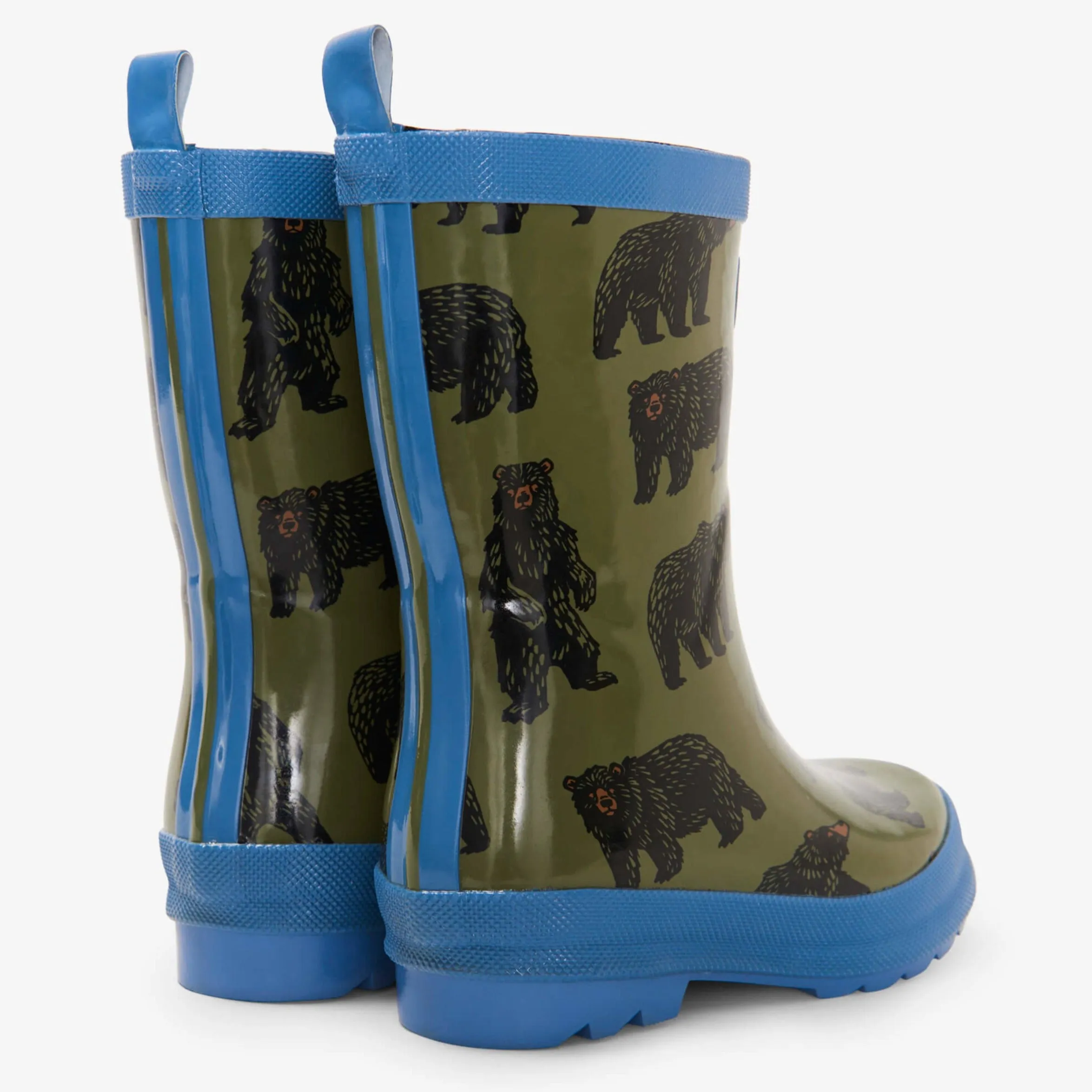 Hatley Wild Bears Rain Boots | green