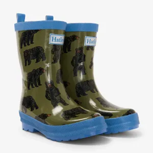Hatley Wild Bears Rain Boots | green