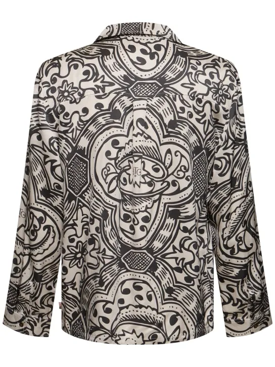 Honor the Gift   Printed woven long sleeve shirt 