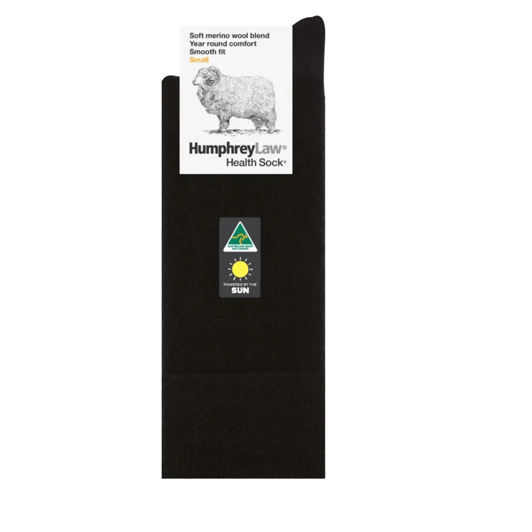 Humphrey Law Health Socks Black 83C