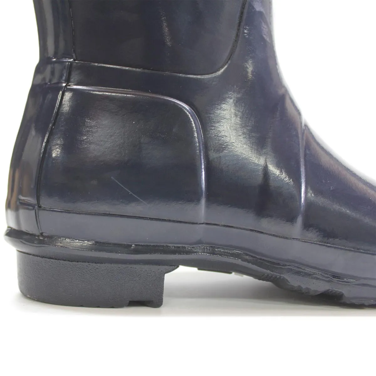 Hunter Original Tall Gloss Navy Womens Wellies Rainboots - UK 7