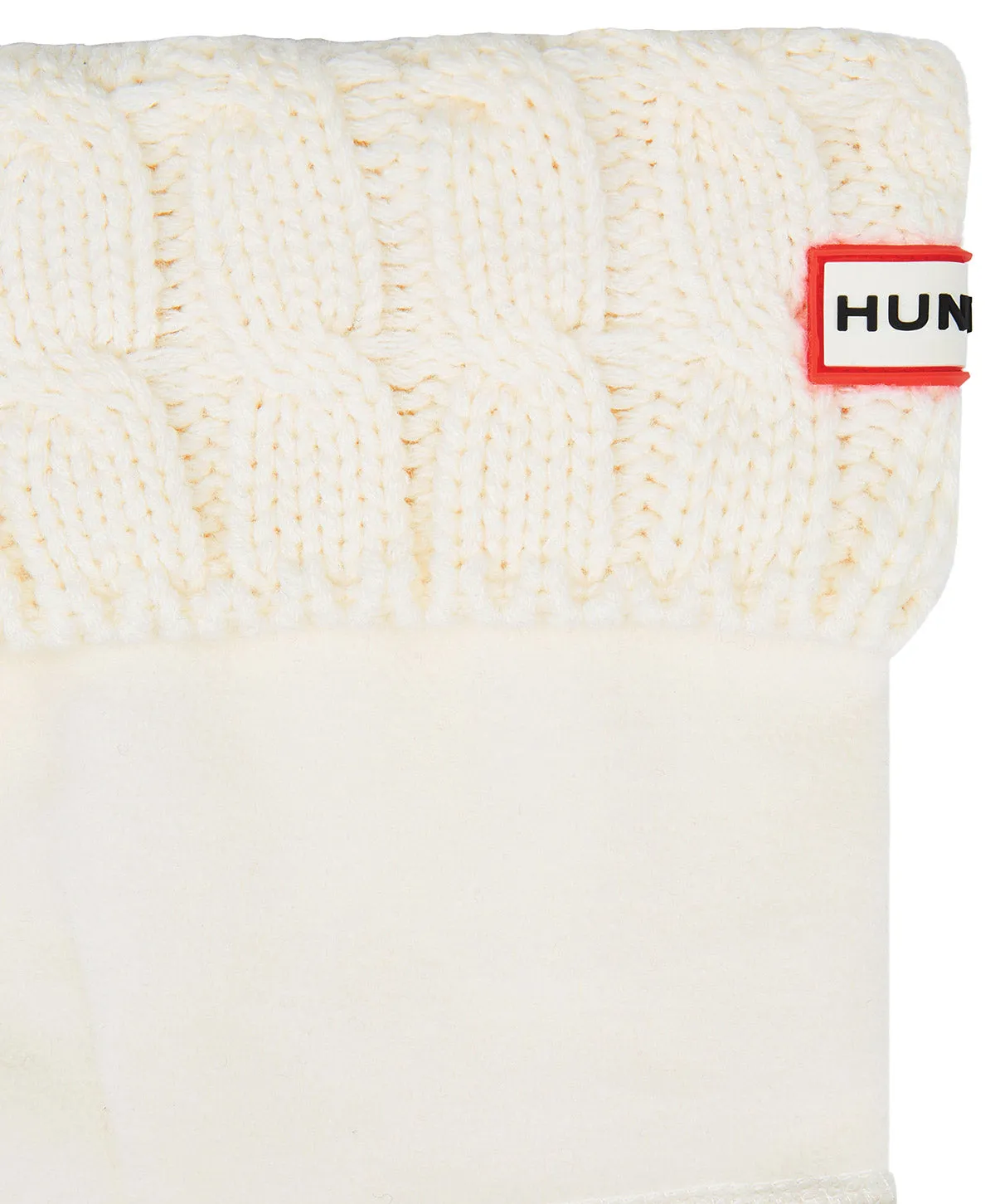 Hunter Six Cable In White For Women