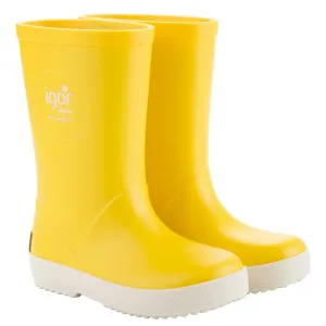 Igor Girl's and Boy's Splash Nautico Rain Boot, Amarillo