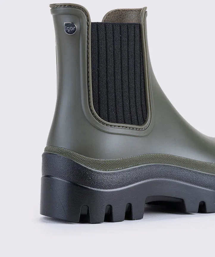 Igor Women's Soul Water Boots - Black Kaki