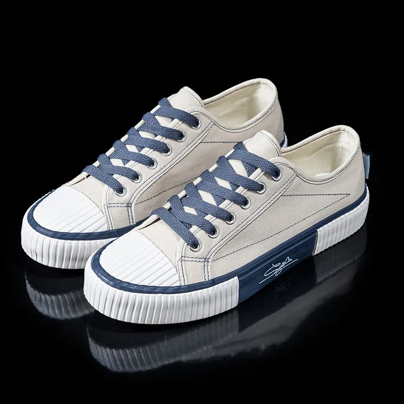 INSTOCK-Men's canvas shoes