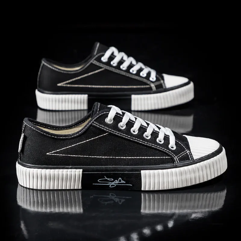 INSTOCK-Men's canvas shoes