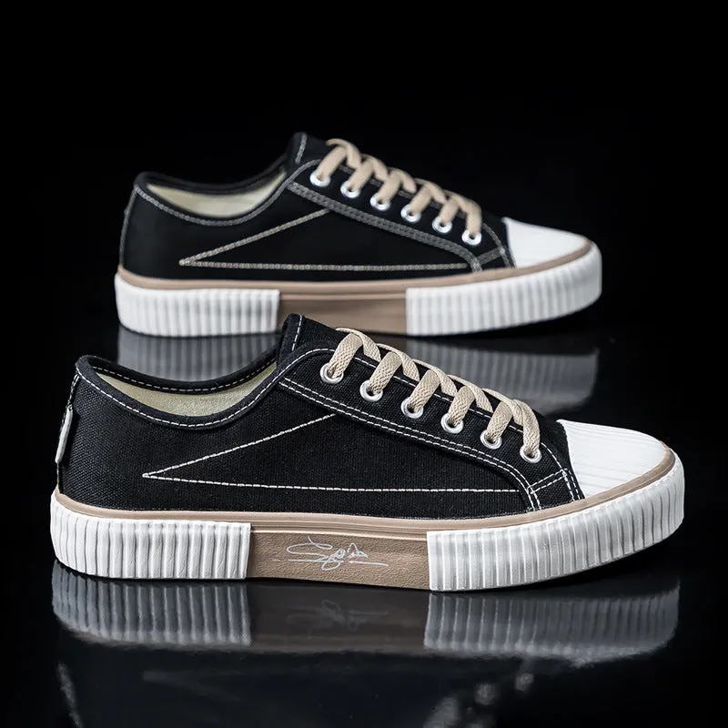 INSTOCK-Men's canvas shoes