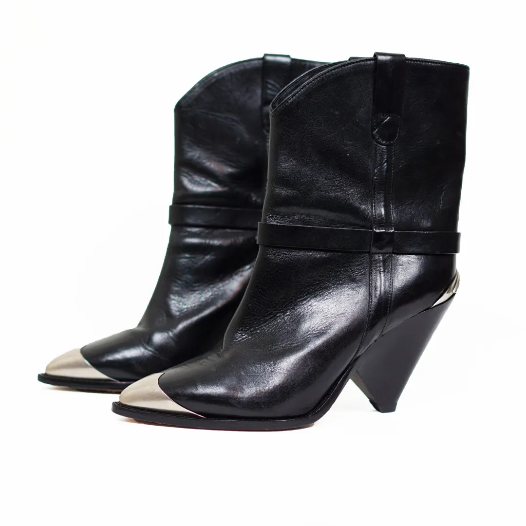 ISABEL MARANT Lamsy Ankle Boots