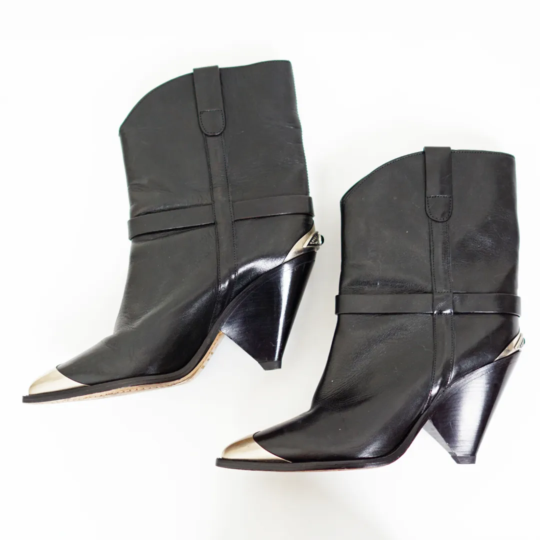 ISABEL MARANT Lamsy Ankle Boots