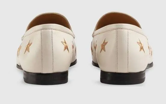 Jordaan Embroidered Leather Loafer