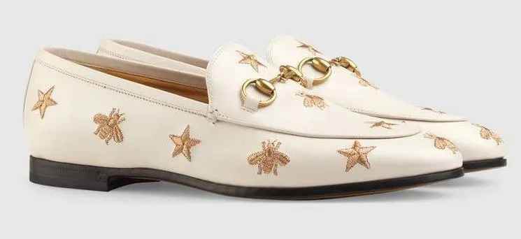 Jordaan Embroidered Leather Loafer