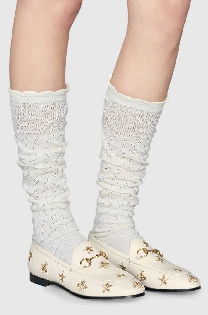 Jordaan Embroidered Leather Loafer