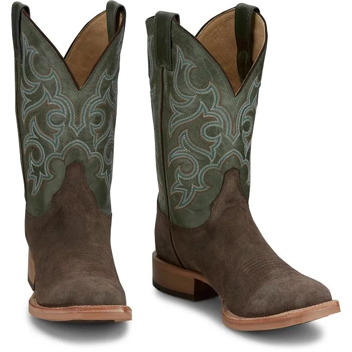 Justin Mens Fergus Bent Rail Boots Style BR386