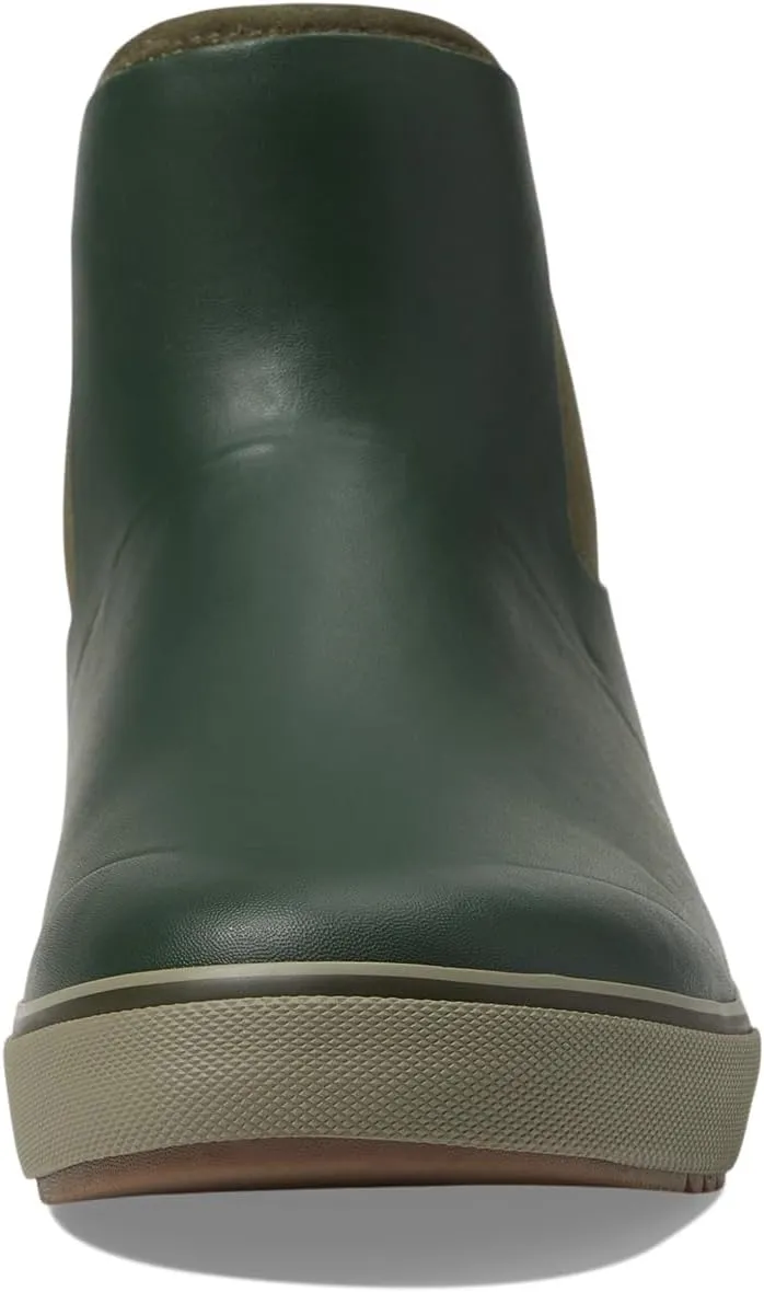Kicker Rain Chelsea Neo Bogs Rubber Boots, Dark Green Multi