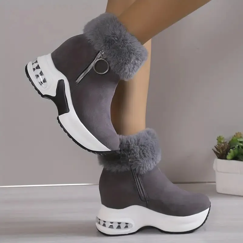 LAKEFORD™ WOMEN'S FUR-LINED ZIP-UP WINTER BOOTS
