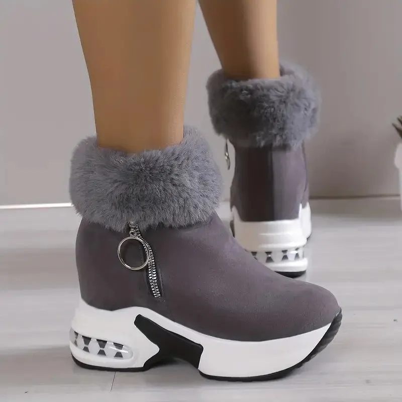 LAKEFORD™ WOMEN'S FUR-LINED ZIP-UP WINTER BOOTS