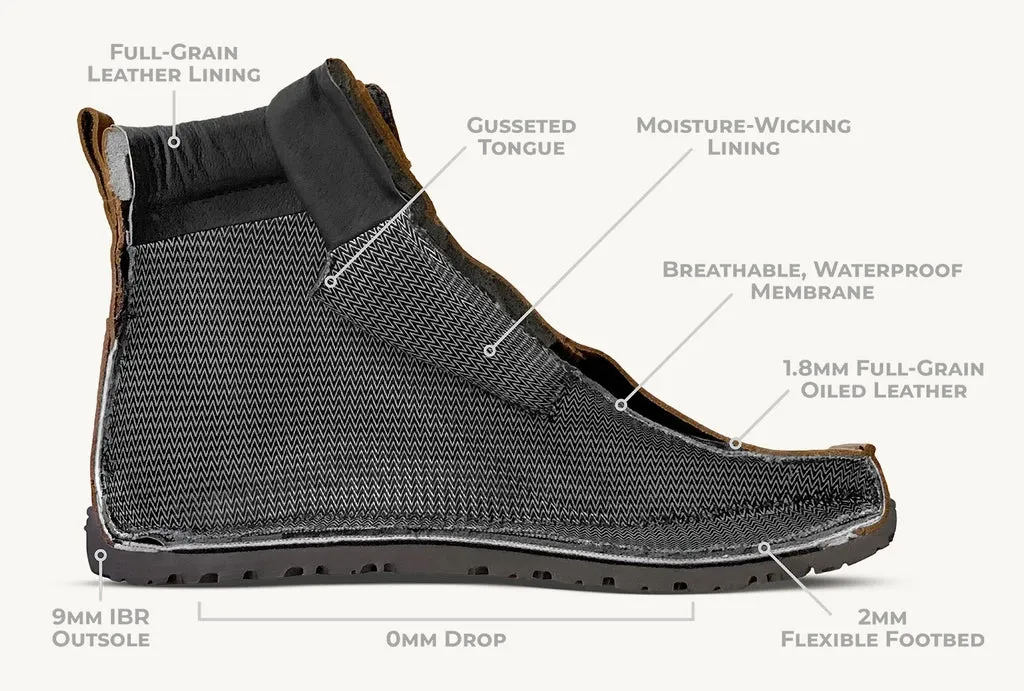 Lems Boulder Boot Water-resistant - Weathered Umber