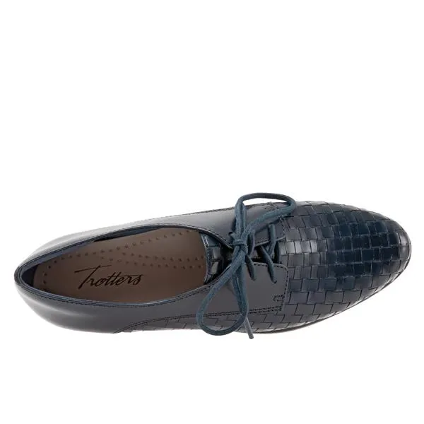 Lizzie Navy Lace up Shoes
