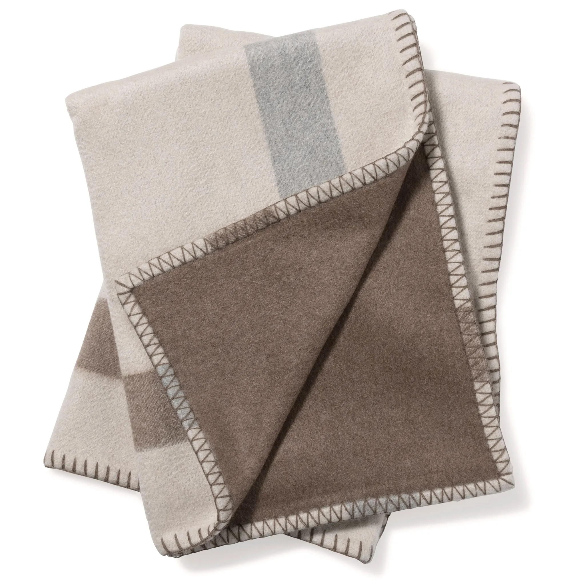 Madrid 2Ply Detailed Stitching Throw