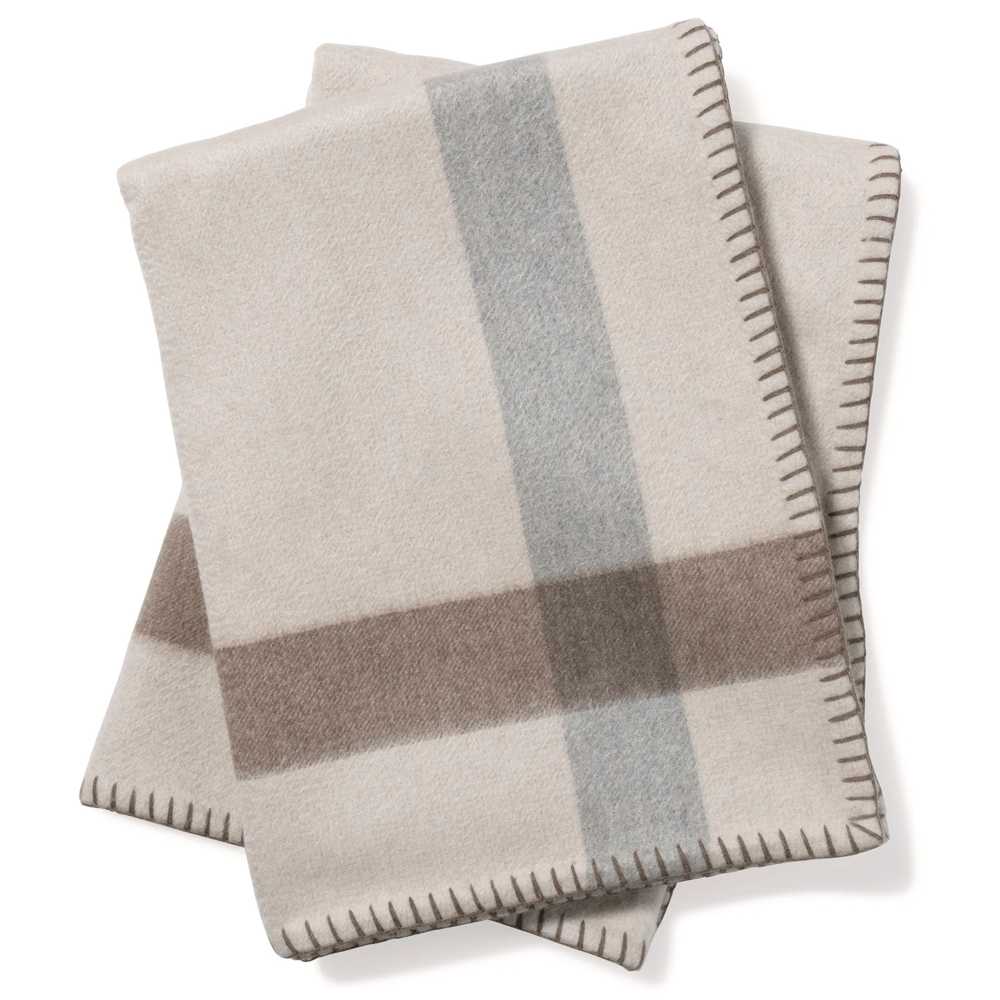 Madrid 2Ply Detailed Stitching Throw