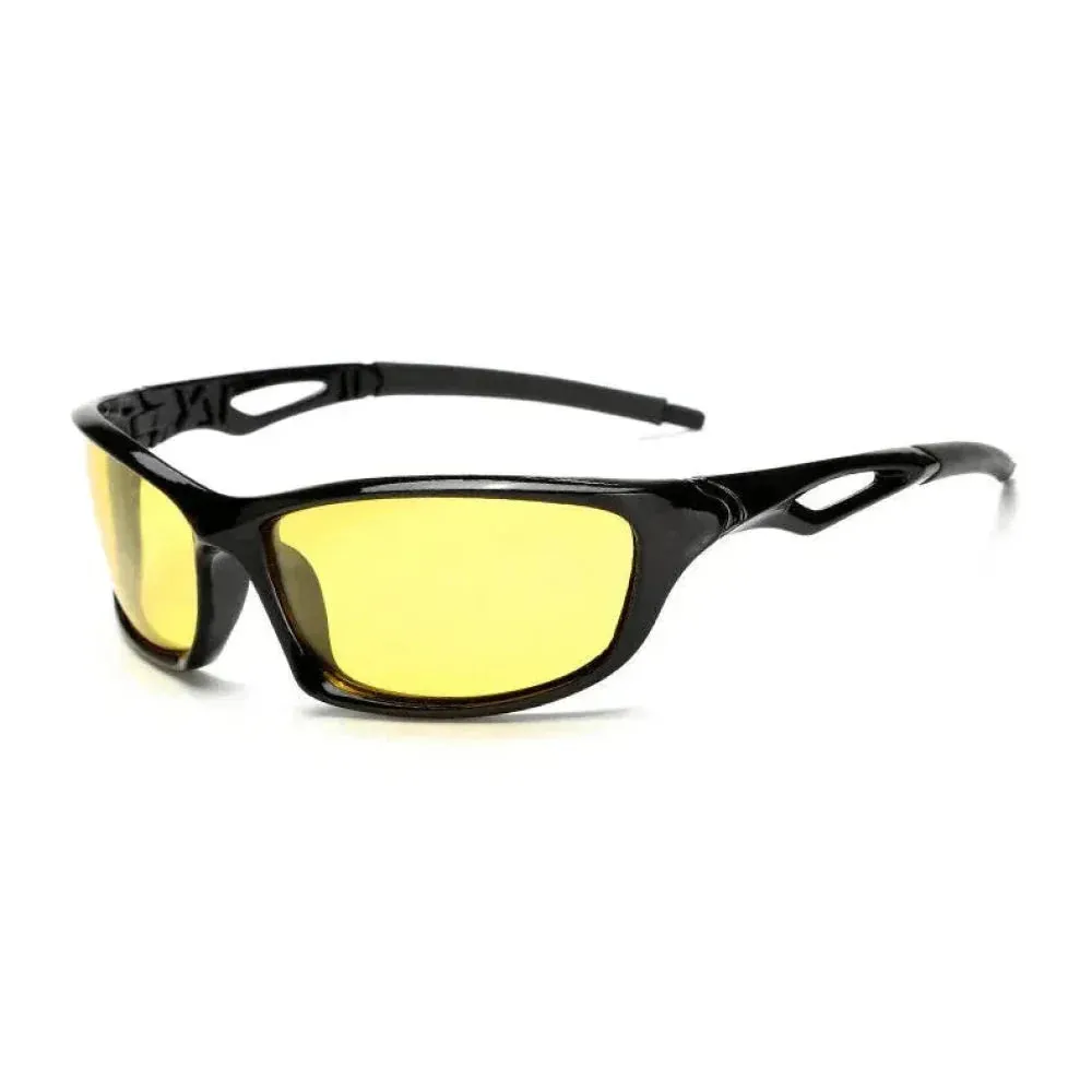 Men and Women Night Vision Anti-glare UV400 Lens Driving Sunglasses