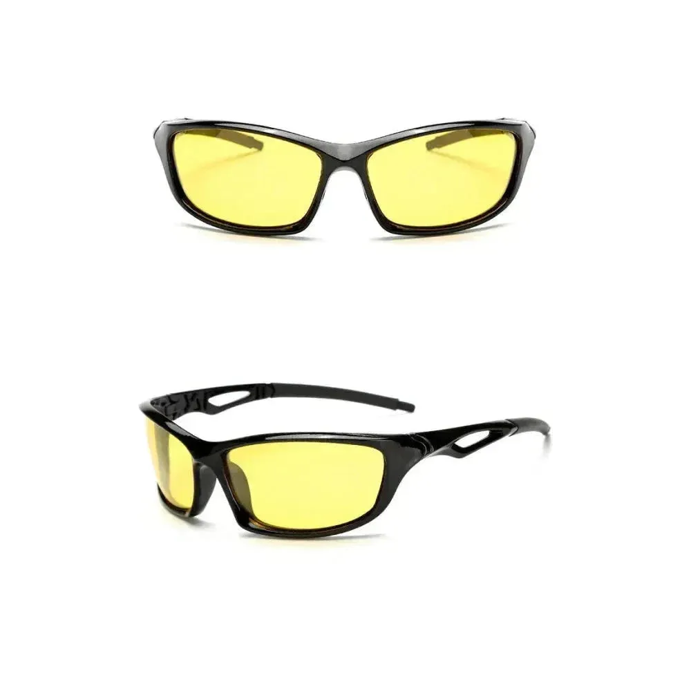 Men and Women Night Vision Anti-glare UV400 Lens Driving Sunglasses