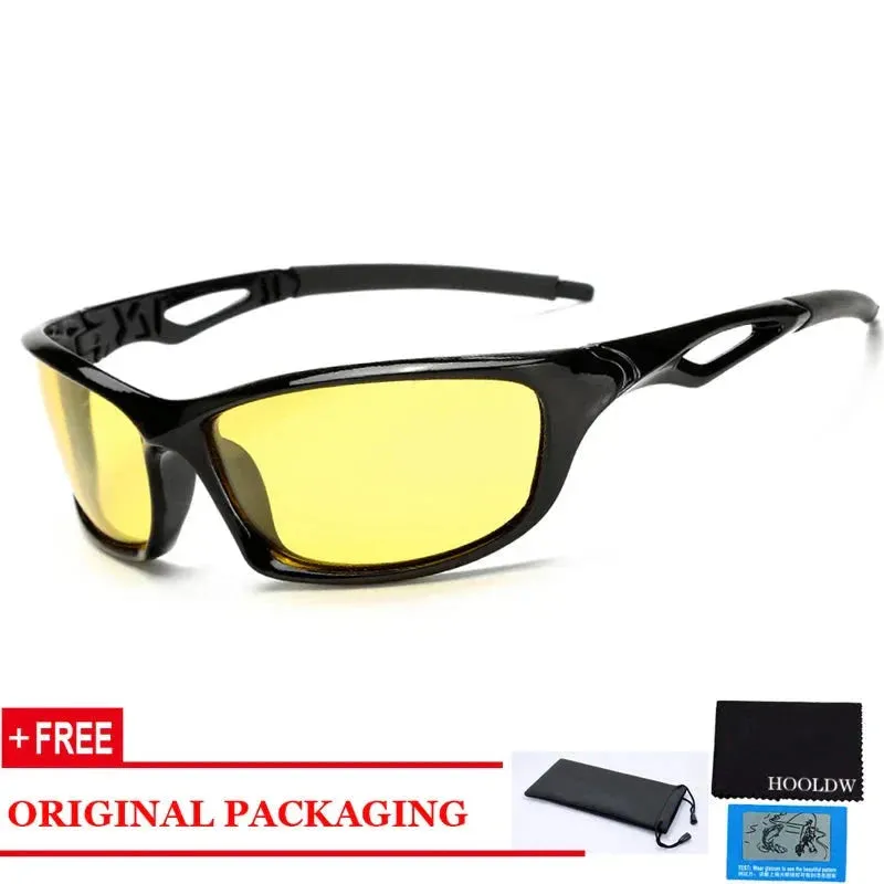Men and Women Night Vision Anti-glare UV400 Lens Driving Sunglasses