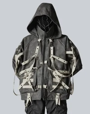 Men Tactical Leather Jacket