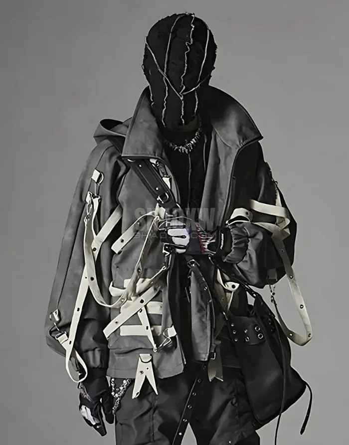 Men Tactical Leather Jacket
