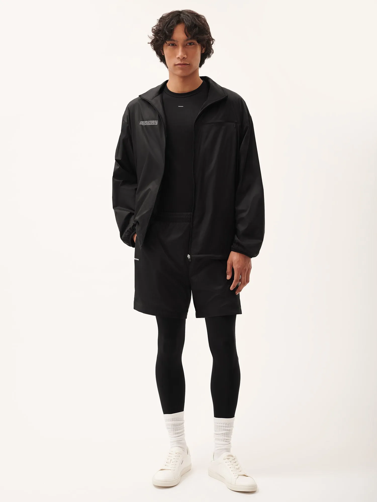 Men'S DNA Recycled Nylon Packable Jacket—black