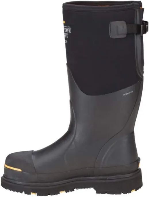 Men's DRYSHOD Steel-Toe Adjustable Gusset Work Boots STG-UH-BK