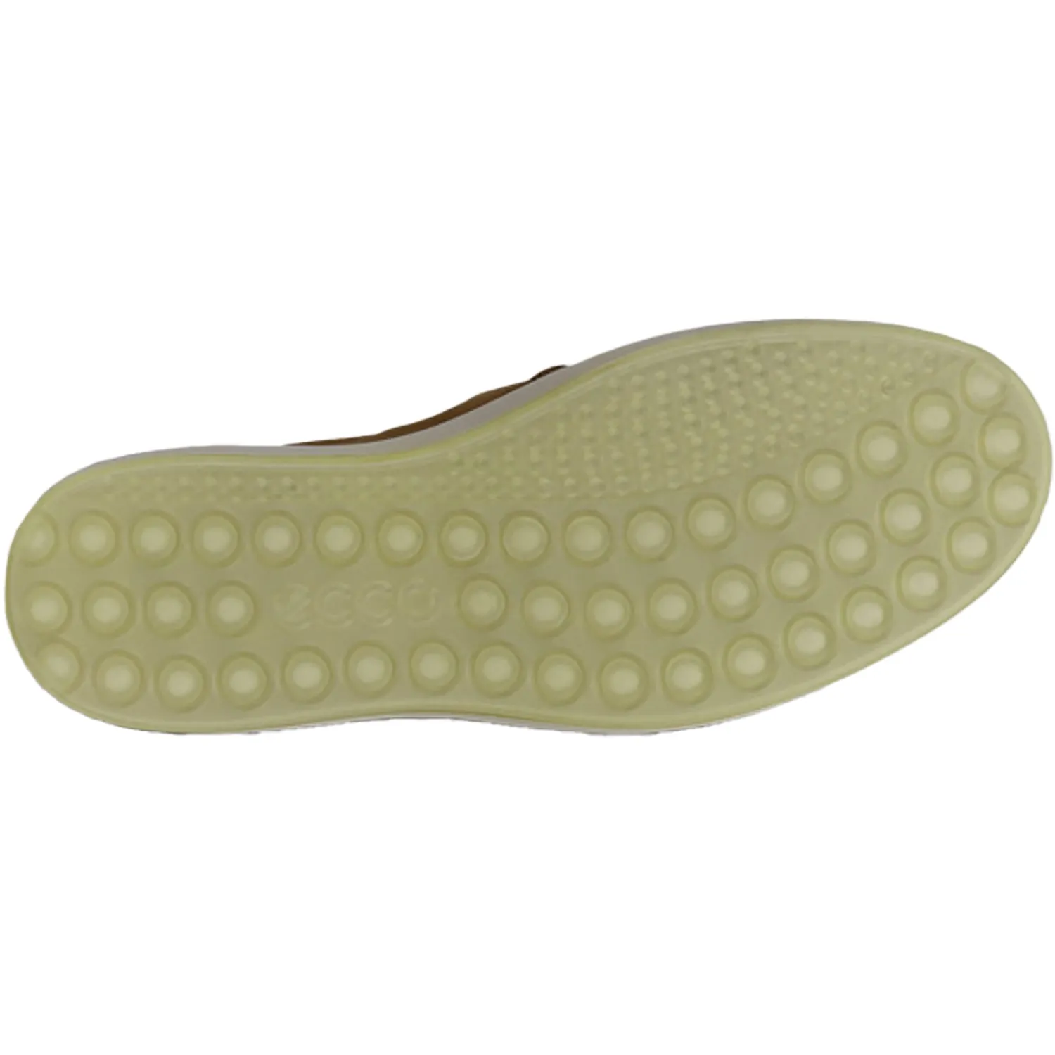 Men's Ecco Soft 7 Slip-On Camel Cow Nubuck