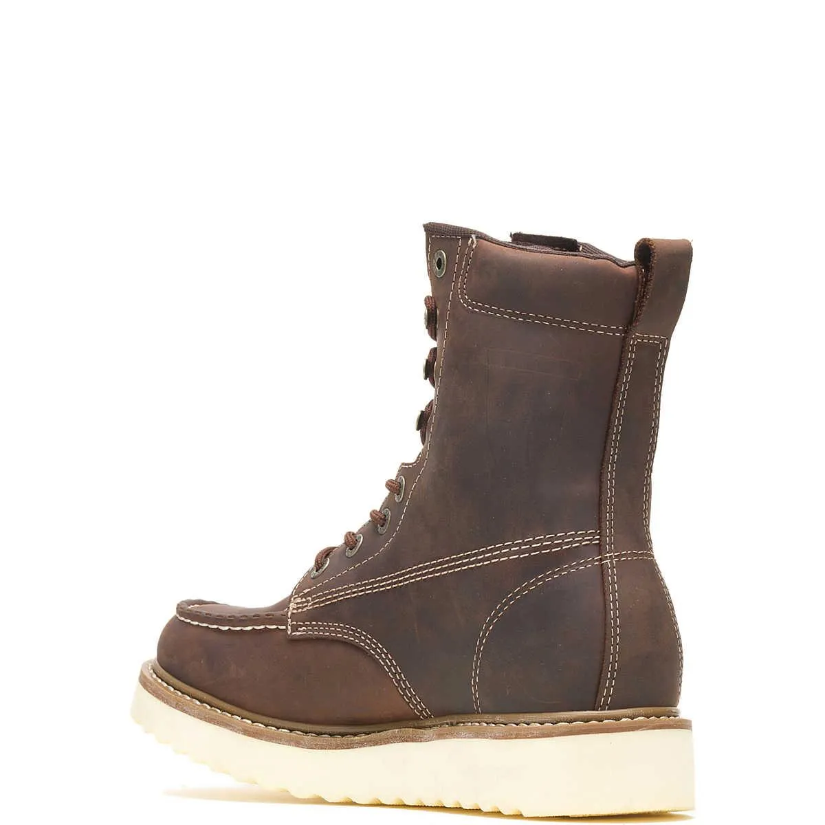 Men's Loader 8" Steel Toe Wedge Work Boot - Brown