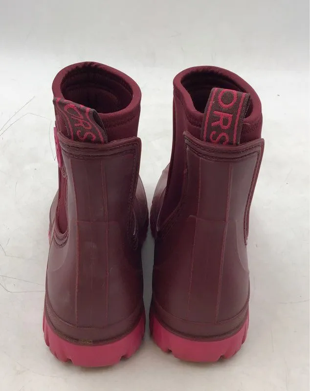 Michael Kors Women's Pink Rain Boots - Size 7