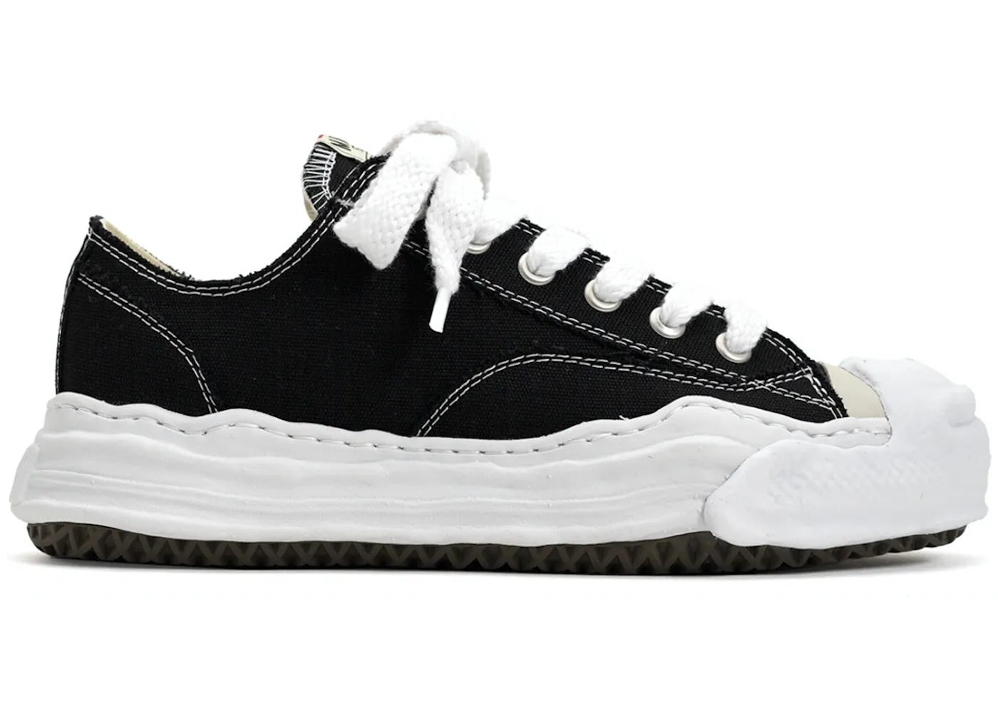 Mihara Yasuhiro Hank OG Sole Canvas sneakers, black