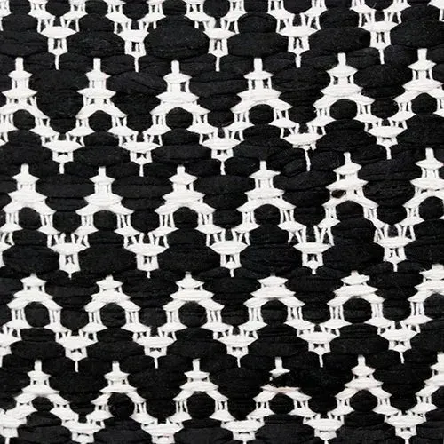 Modern Motif 07742BLI Black/Ivory Pillow