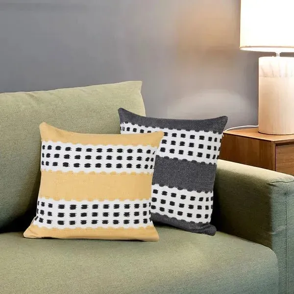 Modern Motif 07788BKP Blackened Pearl Pillow