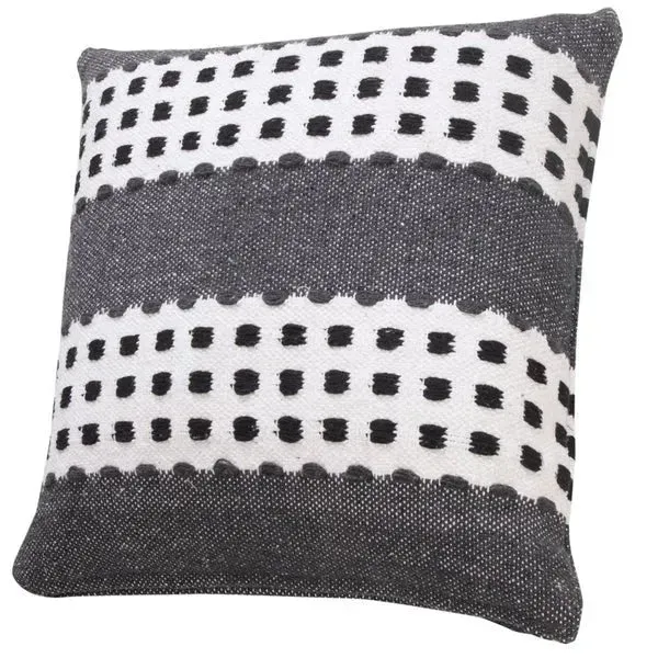 Modern Motif 07788BKP Blackened Pearl Pillow