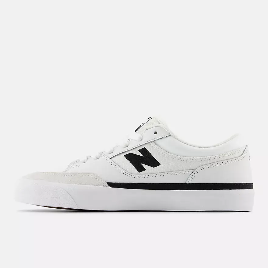 New Balance Numeric Franky Villani 417 Skateboard Shoes - White With Black