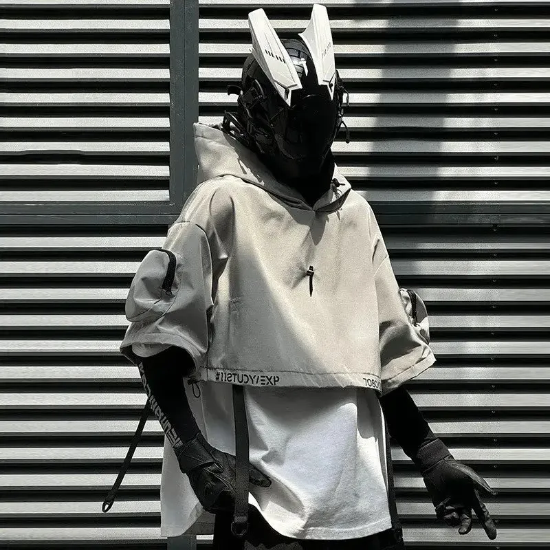 Nightshade Tactical Cloak | Cyberpunk Techwear Outerwear