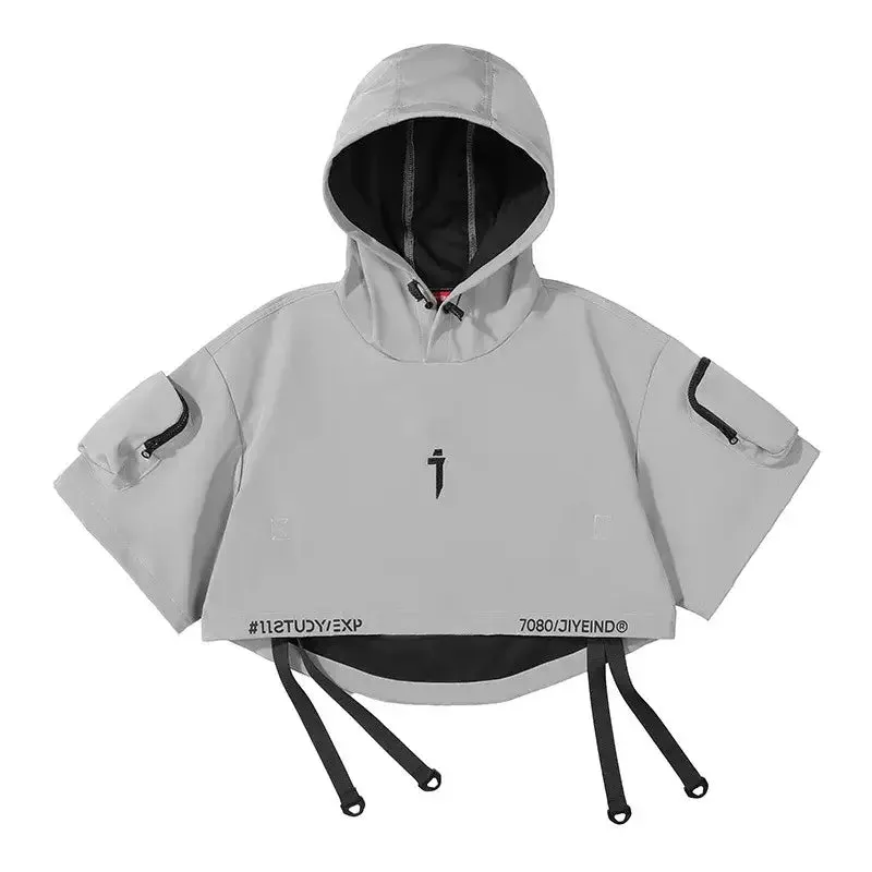 Nightshade Tactical Cloak | Cyberpunk Techwear Outerwear