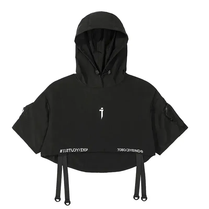 Nightshade Tactical Cloak | Cyberpunk Techwear Outerwear