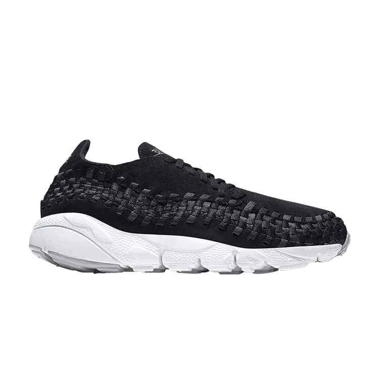 Nike Air Footscape Woven NM 'Black Dark Grey' Sneakers, black