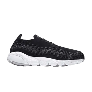 Nike Air Footscape Woven NM 'Black Dark Grey' Sneakers, black