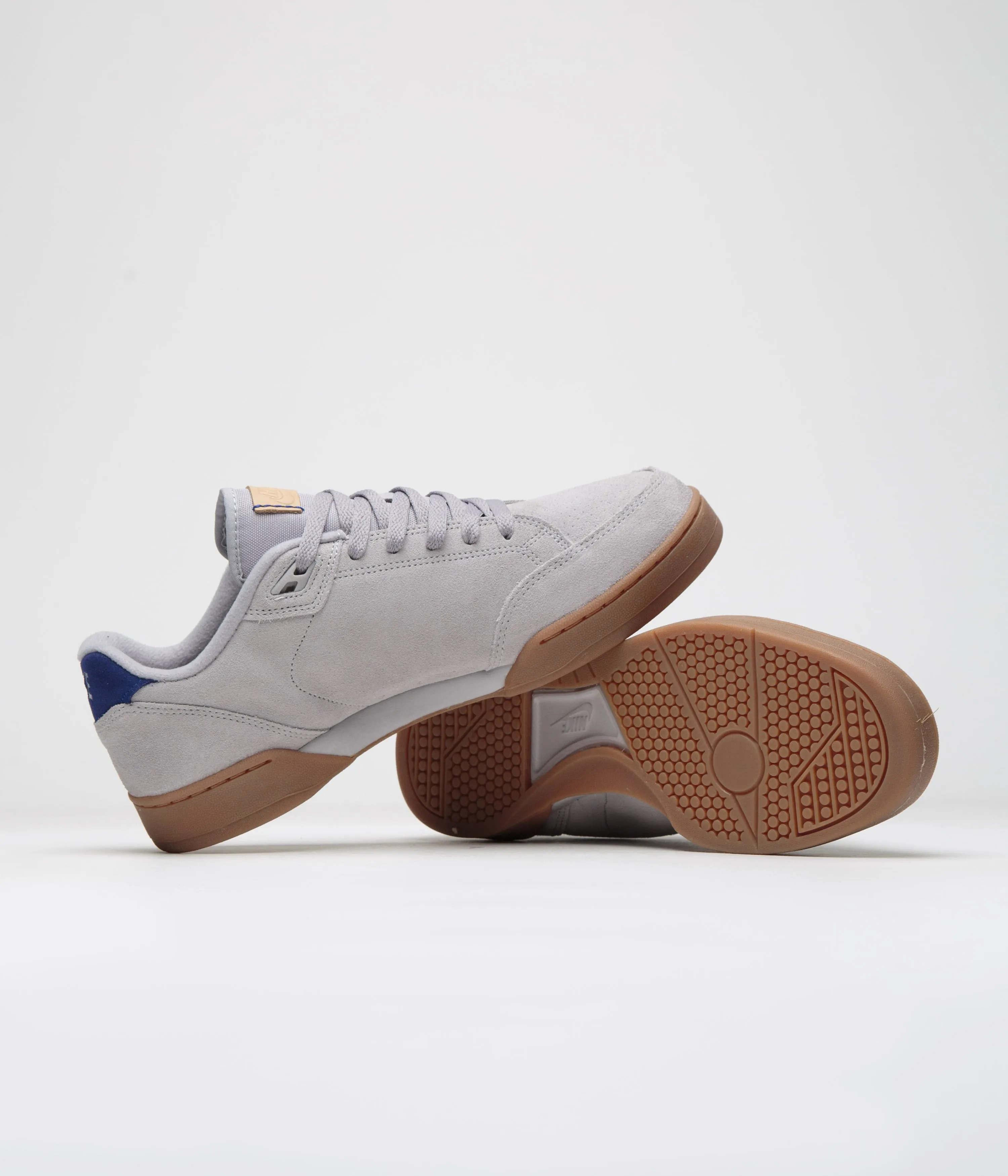 Nike Grandstand II Shoes - Atmosphere Grey / Deep Royal Blue