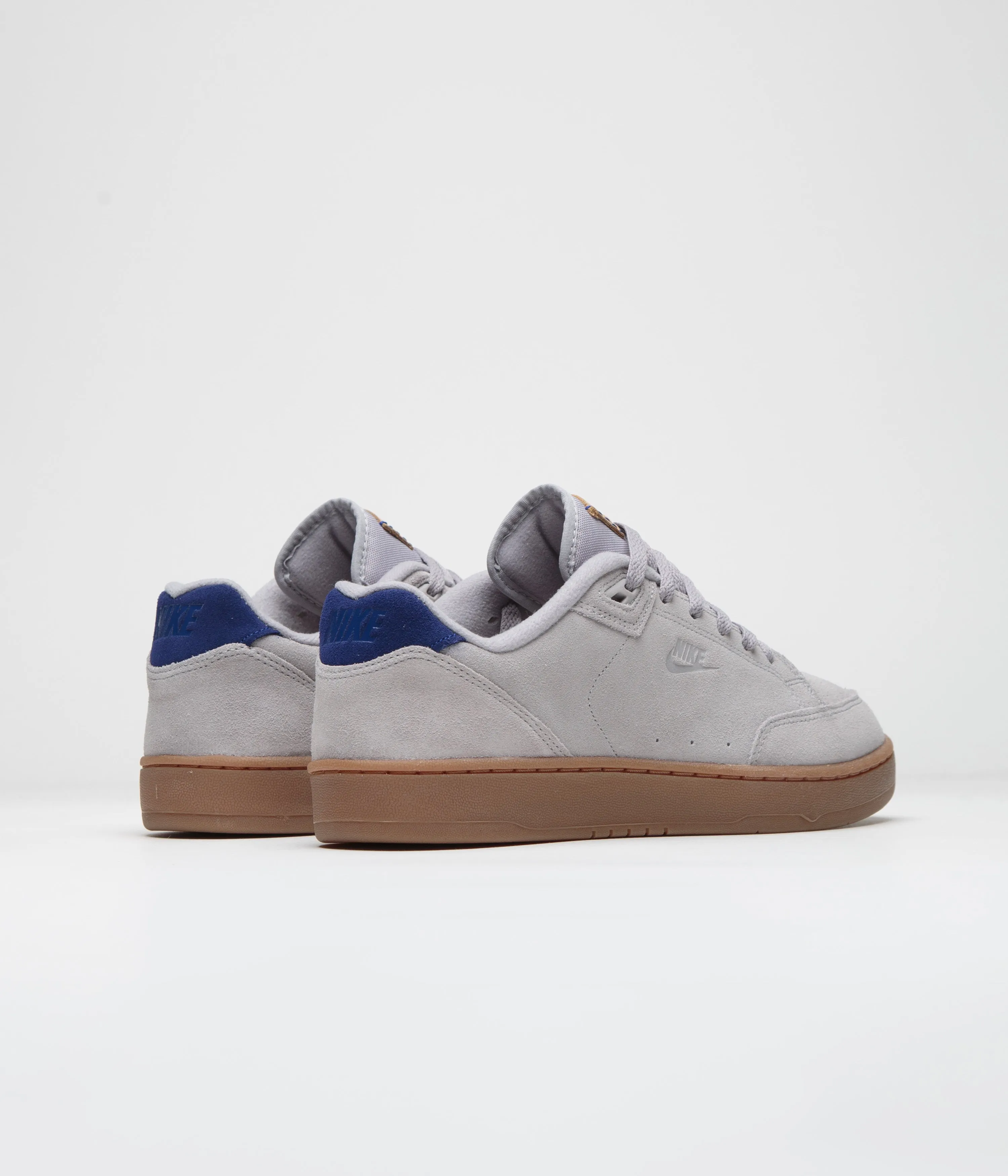 Nike Grandstand II Shoes - Atmosphere Grey / Deep Royal Blue