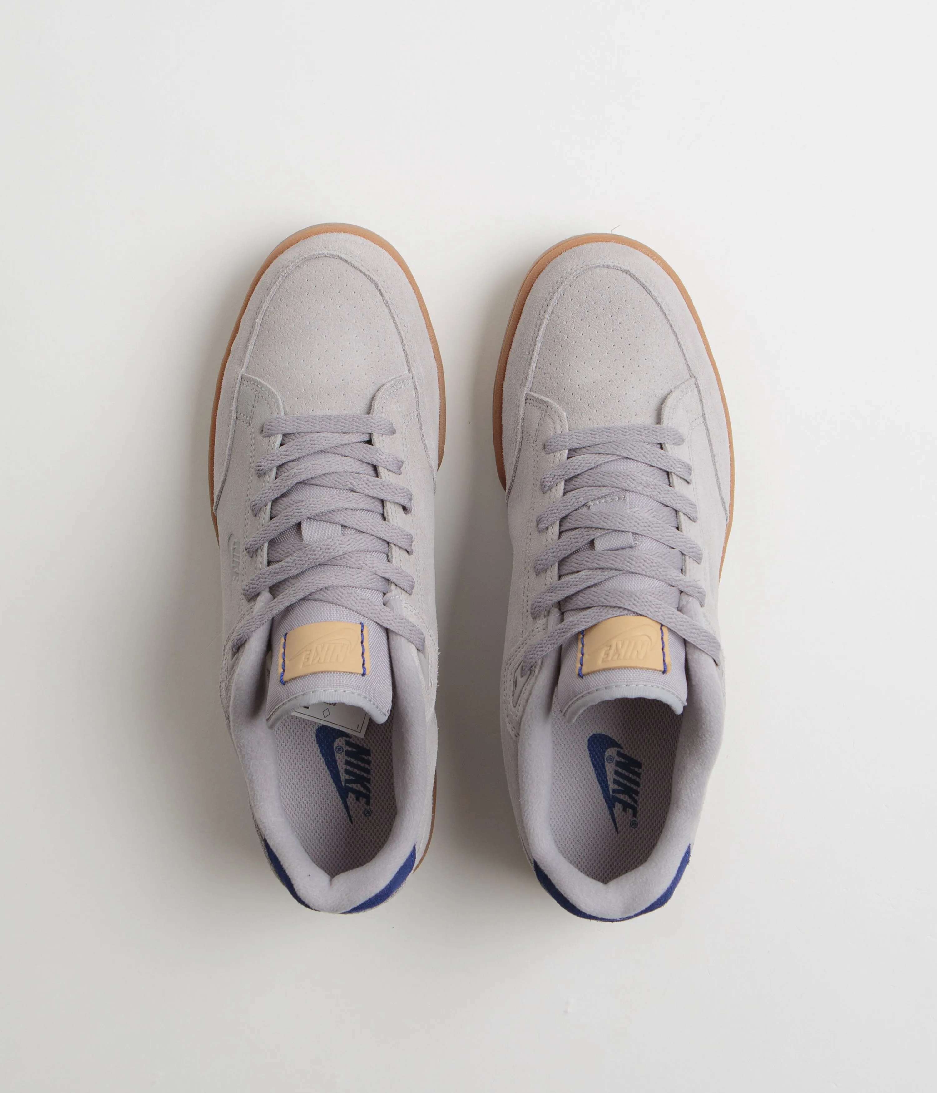 Nike Grandstand II Shoes - Atmosphere Grey / Deep Royal Blue